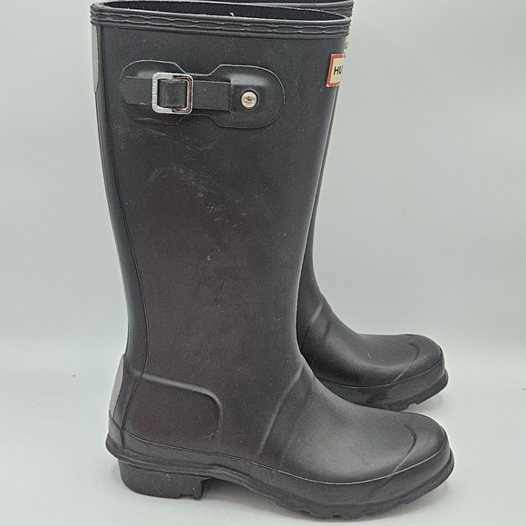Hunter original nebula rain boots size 3 black - Picture 9 of 15